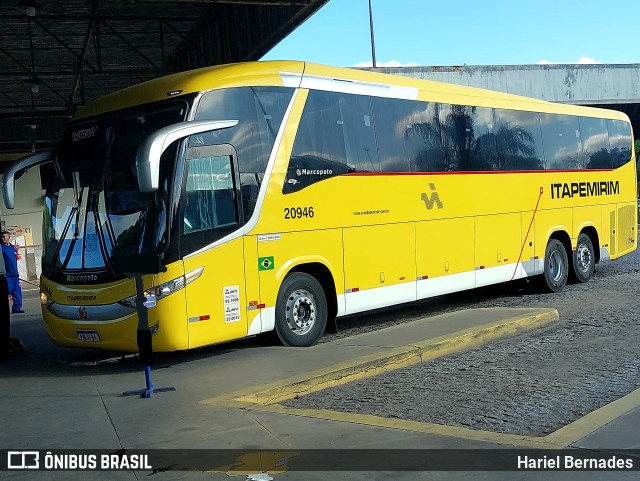 Viação Itapemirim 20946 na cidade de Campos dos Goytacazes, Rio de Janeiro, Brasil, por Hariel Bernades. ID da foto: 11533718.