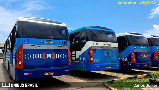 Metrobus 1036 na cidade de Goiânia, Goiás, Brasil, por Carlos Júnior. ID da foto: 11531239.