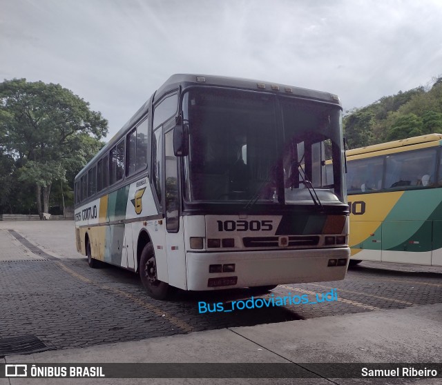 Empresa Gontijo de Transportes 10305 na cidade de Belo Horizonte, Minas Gerais, Brasil, por Samuel Ribeiro. ID da foto: 11530871.