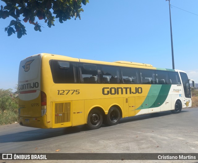 Empresa Gontijo de Transportes 12775 na cidade de Montes Claros, Minas Gerais, Brasil, por Cristiano Martins. Número da foto: #11531645.