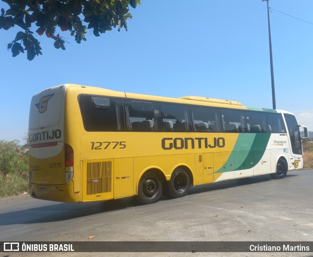 Empresa Gontijo de Transportes 12775 na cidade de Montes Claros, Minas Gerais, Brasil, por Cristiano Martins. ID da foto: 11531645.