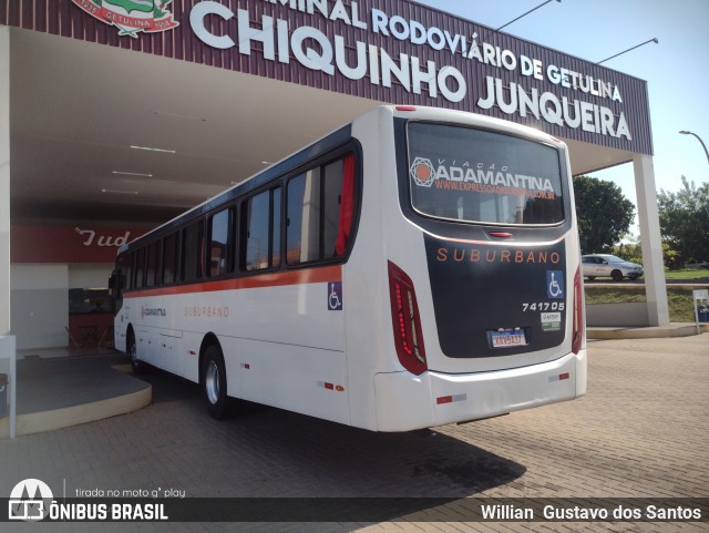 Expresso Adamantina 741705 na cidade de Getulina, São Paulo, Brasil, por Willian  Gustavo dos Santos. Número da foto: #11531528.