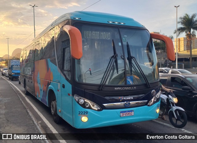 Planeta Transportes Rodoviários 2229 na cidade de Cariacica, Espírito Santo, Brasil, por Everton Costa Goltara. Número da foto: #11530912.