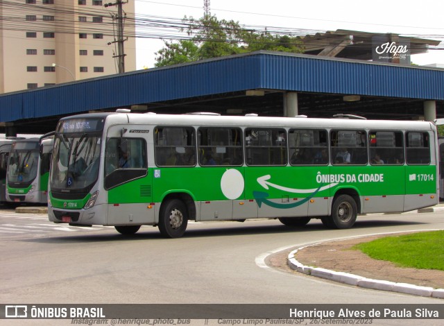 Rápido Campinas 17014 na cidade de Campo Limpo Paulista, São Paulo, Brasil, por Henrique Alves de Paula Silva. ID da foto: 11531976.