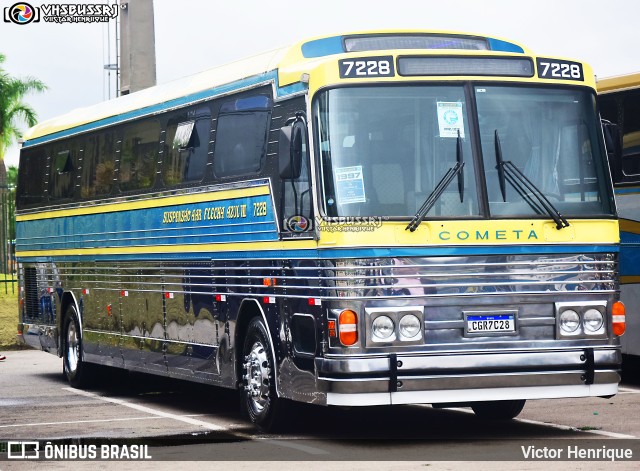 Viação Cometa 7228 na cidade de Barueri, São Paulo, Brasil, por Victor Henrique. ID da foto: 11532929.