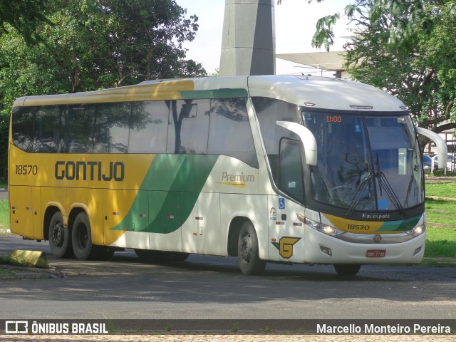 Empresa Gontijo de Transportes 18570 na cidade de Teresina, Piauí, Brasil, por Marcello Monteiro Pereira. Número da foto: #11532774.