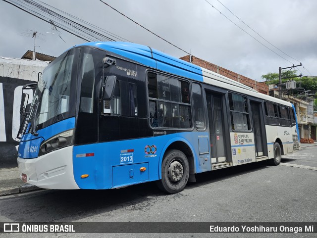 Transwolff Transportes e Turismo 6 6241 na cidade de São Paulo, São Paulo, Brasil, por Eduardo Yoshiharu Onaga Mi. ID da foto: 11530805.