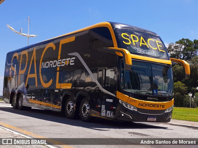 Expresso Nordeste 5990 na cidade de Jundiaí, São Paulo, Brasil, por Andre Santos de Moraes. Número da foto: #11535232.