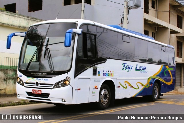 Top Line Turismo 3000 na cidade de Piraí, Rio de Janeiro, Brasil, por Paulo Henrique Pereira Borges. Número da foto: #11536104.