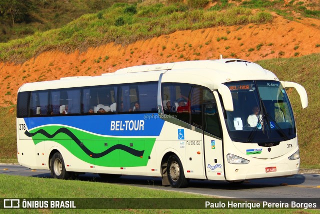 Bel-Tour Transportes e Turismo 378 na cidade de Aparecida, São Paulo, Brasil, por Paulo Henrique Pereira Borges. Número da foto: #11536180.