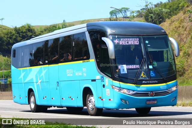 Expresso Recreio D12174 na cidade de Piraí, Rio de Janeiro, Brasil, por Paulo Henrique Pereira Borges. Número da foto: #11536042.