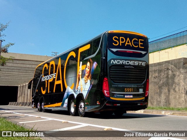 Expresso Nordeste 5991 na cidade de Campinas, São Paulo, Brasil, por José Eduardo Garcia Pontual. Número da foto: #11535516.