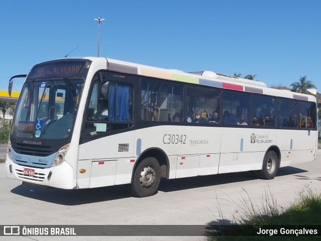 Transportes Futuro C30342 na cidade de Rio de Janeiro, Rio de Janeiro, Brasil, por Jorge Gonçalves. ID da foto: 11534365.