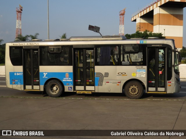 Transwolff Transportes e Turismo 6 6417 na cidade de São Paulo, São Paulo, Brasil, por Gabriel Oliveira Caldas da Nobrega. Número da foto: #11534515.