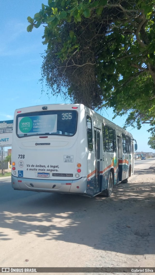 Auto Viação Salineira 728 na cidade de Cabo Frio, Rio de Janeiro, Brasil, por Gabriel Silva. Número da foto: #11534091.