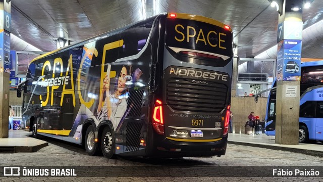 Expresso Nordeste 5971 na cidade de Uberlândia, Minas Gerais, Brasil, por Fábio Paixão. Número da foto: #11534499.