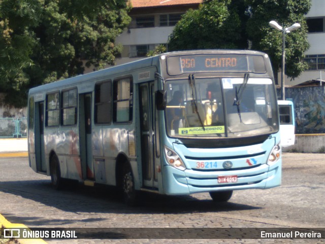 Viação Santa Cecília 36214 na cidade de Fortaleza, Ceará, Brasil, por Emanuel Pereira. Número da foto: #11534911.
