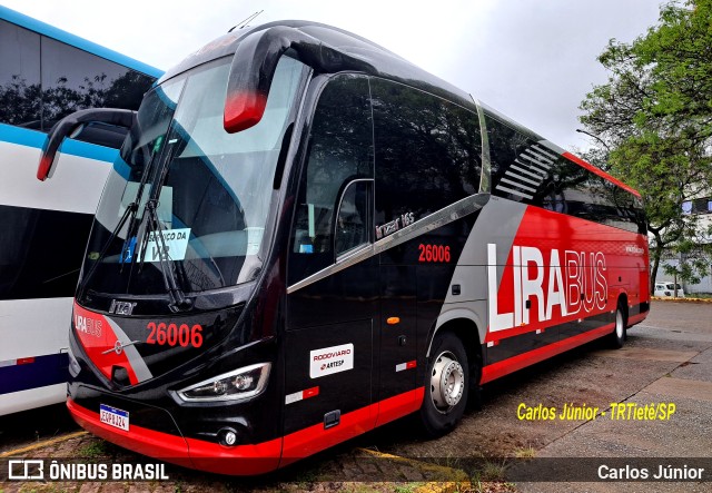 Lirabus 26006 na cidade de São Paulo, São Paulo, Brasil, por Carlos Júnior. Número da foto: #11538551.
