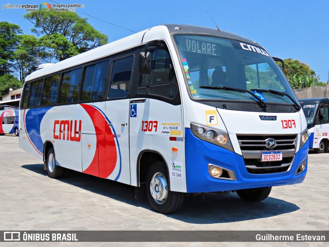 CMW Transportes 1307 na cidade de Bragança Paulista, São Paulo, Brasil, por Guilherme Estevan. ID da foto: 11538564.