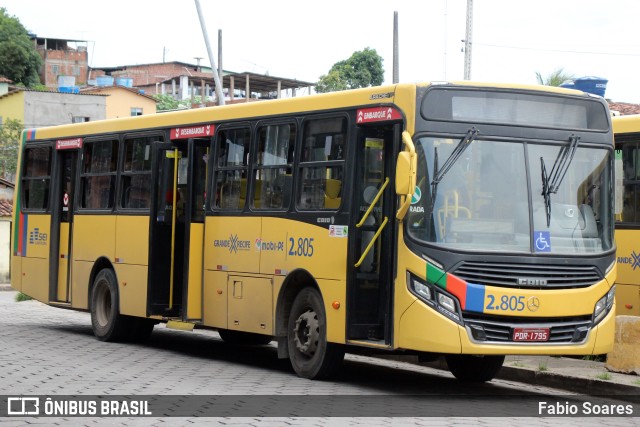 Mobibrasil São Lourenço >>> Mobi-PE 2.805 na cidade de Recife, Pernambuco, Brasil, por Fabio Soares. Número da foto: #11537628.