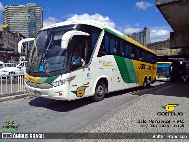 Empresa Gontijo de Transportes 18545 na cidade de Belo Horizonte, Minas Gerais, Brasil, por Valter Francisco. ID da foto: 11538432.