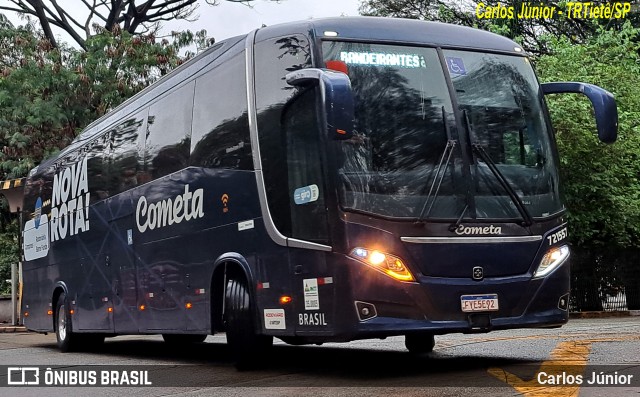 Viação Cometa 721557 na cidade de São Paulo, São Paulo, Brasil, por Carlos Júnior. ID da foto: 11538321.