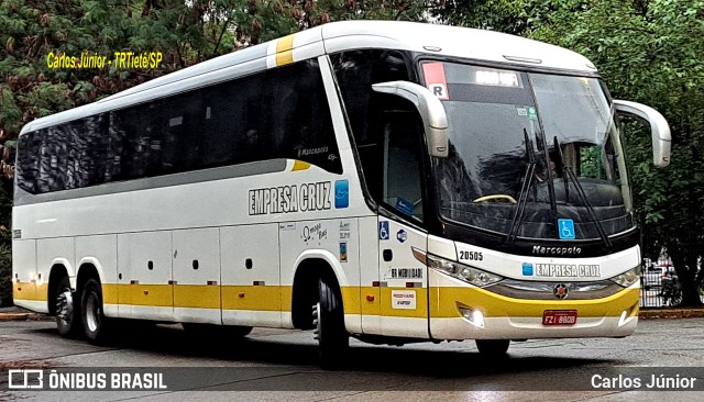 Empresa Cruz 20505 na cidade de São Paulo, São Paulo, Brasil, por Carlos Júnior. ID da foto: 11538351.