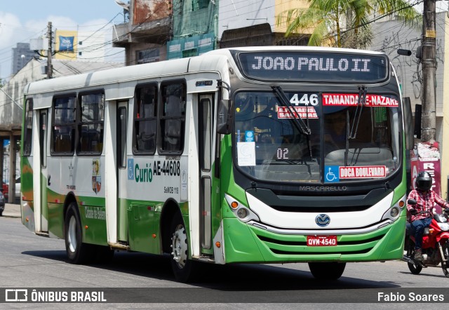 Transurb AE-44608 na cidade de Belém, Pará, Brasil, por Fabio Soares. ID da foto: 11536807.