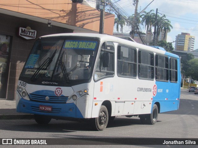 Sistema Complementar de Recife 100 na cidade de Recife, Pernambuco, Brasil, por Jonathan Silva. ID da foto: 11536931.