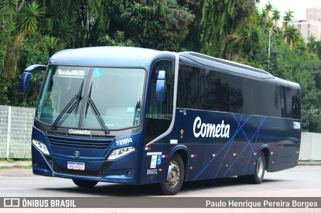 Viação Cometa 721914 na cidade de Curitiba, Paraná, Brasil, por Paulo Henrique Pereira Borges. Número da foto: #11538752.