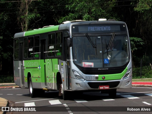 Viação Garcia 8333 na cidade de Paranavaí, Paraná, Brasil, por Robson Alves. ID da foto: 11542665.