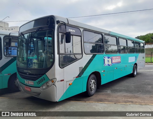 Rosa Turismo 10080 na cidade de Agudos, São Paulo, Brasil, por Gabriel Correa. Número da foto: #11540808.