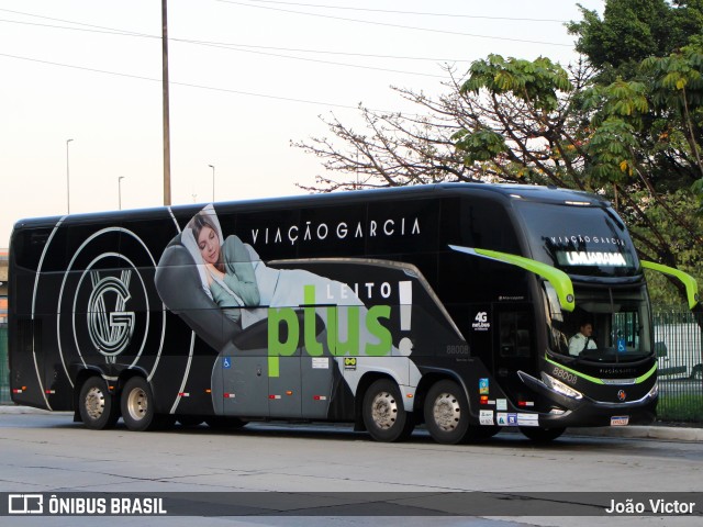 Viação Garcia 88008 na cidade de São Paulo, São Paulo, Brasil, por João Victor. Número da foto: #11542544.