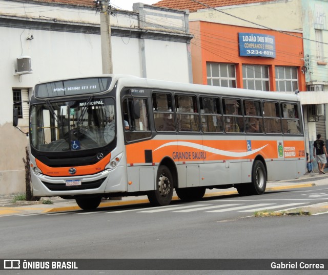Transportes Coletivos Grande Bauru 2135 na cidade de Bauru, São Paulo, Brasil, por Gabriel Correa. Número da foto: #11540714.