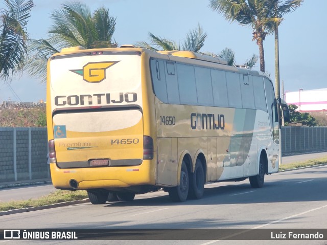 Empresa Gontijo de Transportes 14650 na cidade de Maceió, Alagoas, Brasil, por Luiz Fernando. ID da foto: 11541555.