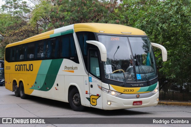 Empresa Gontijo de Transportes 21330 na cidade de São Paulo, São Paulo, Brasil, por Rodrigo Coimbra. ID da foto: 11541929.