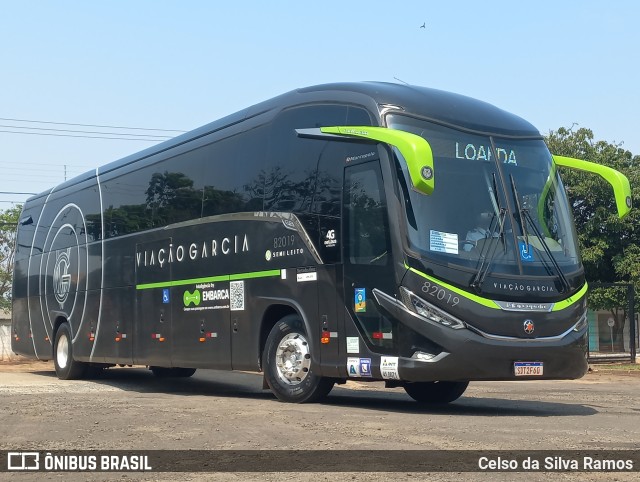 Viação Garcia 82019 na cidade de Paranavaí, Paraná, Brasil, por Celso da Silva Ramos. Número da foto: #11541668.