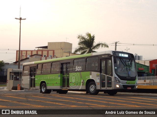 Viação Garcia 8475 na cidade de Londrina, Paraná, Brasil, por André Luiz Gomes de Souza. ID da foto: 11542121.