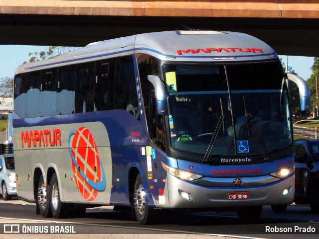 Mapatur Transportes e Turismo 5514 na cidade de São José dos Campos, São Paulo, Brasil, por Robson Prado. ID da foto: 11540350.