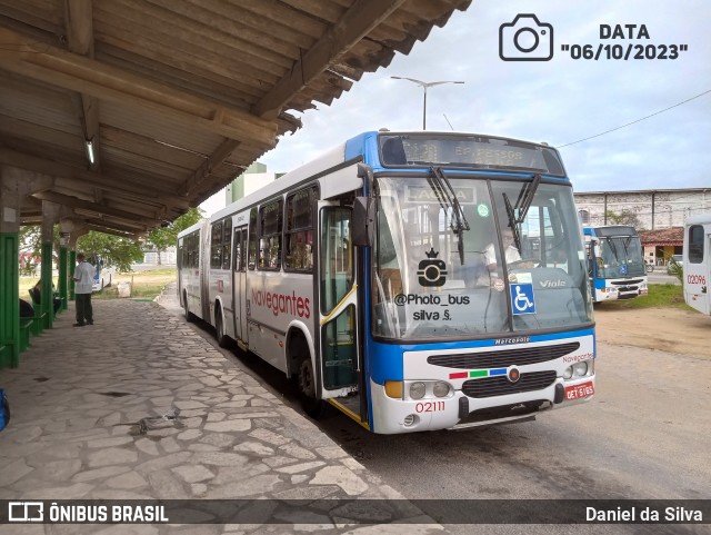 Consórcio Navegantes - 02 > Viação São Jorge > Transurb Transporte Urbano 02111 na cidade de João Pessoa, Paraíba, Brasil, por Daniel da Silva. ID da foto: 11539843.