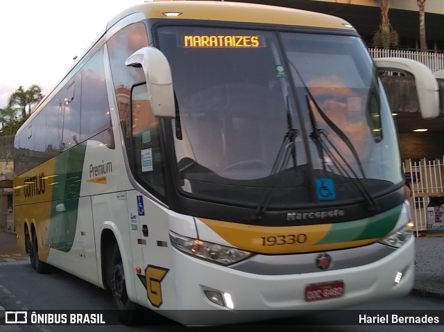 Empresa Gontijo de Transportes 19330 na cidade de Belo Horizonte, Minas Gerais, Brasil, por Hariel Bernades. Número da foto: #11541293.