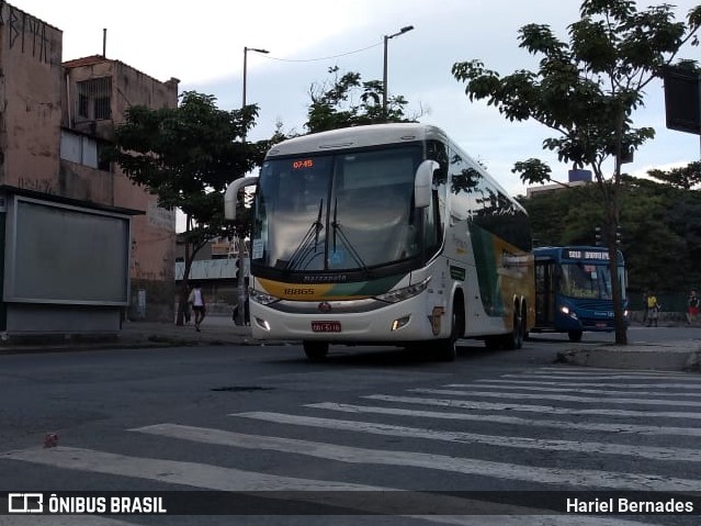 Empresa Gontijo de Transportes 18865 na cidade de Belo Horizonte, Minas Gerais, Brasil, por Hariel Bernades. ID da foto: 11543970.