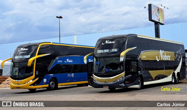 Nobre Turismo 2302 na cidade de Goiânia, Goiás, Brasil, por Carlos Júnior. Número da foto: #11543224.