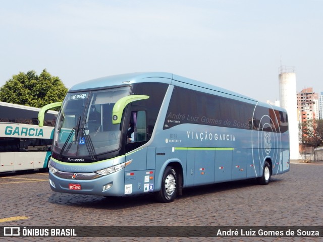 Viação Garcia 8155 na cidade de Londrina, Paraná, Brasil, por André Luiz Gomes de Souza. ID da foto: 11544765.