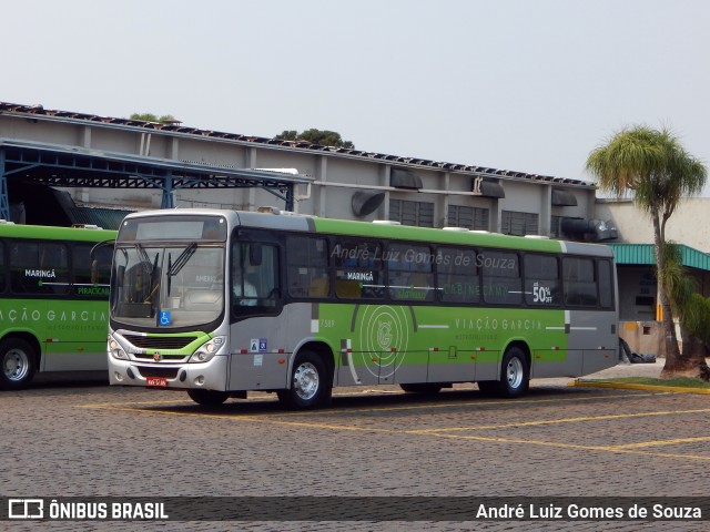 Viação Garcia 7589 na cidade de Londrina, Paraná, Brasil, por André Luiz Gomes de Souza. ID da foto: 11544866.