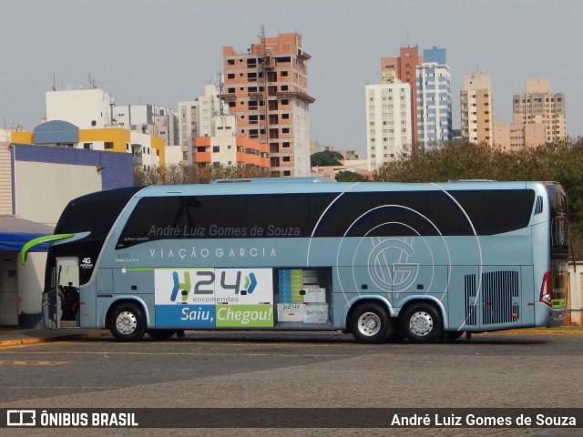 Viação Garcia 8575 na cidade de Londrina, Paraná, Brasil, por André Luiz Gomes de Souza. Número da foto: #11544629.