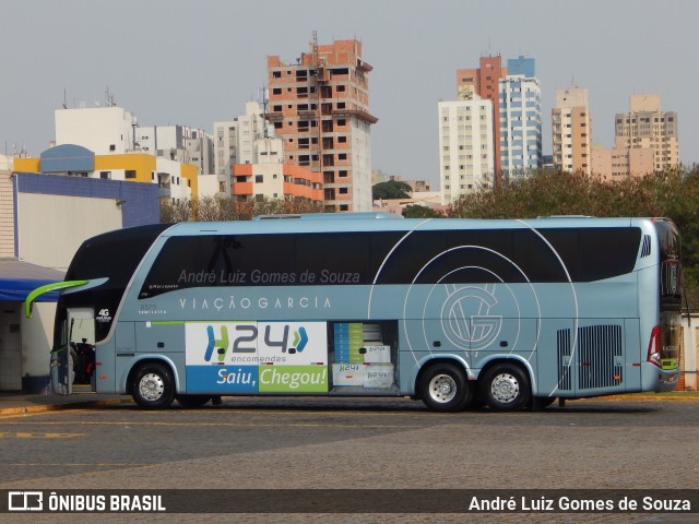 Viação Garcia 8575 na cidade de Londrina, Paraná, Brasil, por André Luiz Gomes de Souza. ID da foto: 11544629.