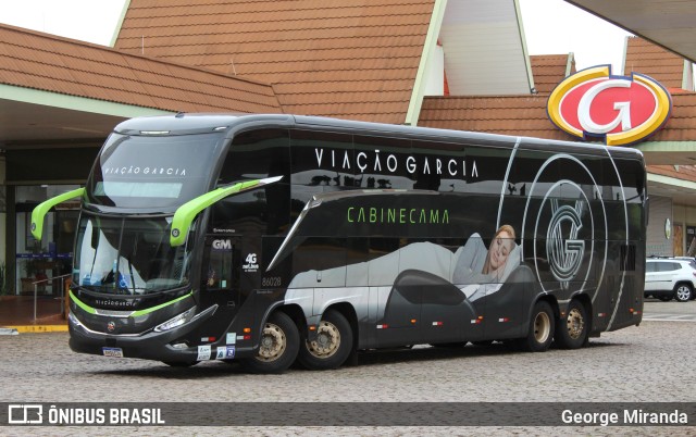 Viação Garcia 86028 na cidade de Santa Cruz do Rio Pardo, São Paulo, Brasil, por George Miranda. Número da foto: #11543685.