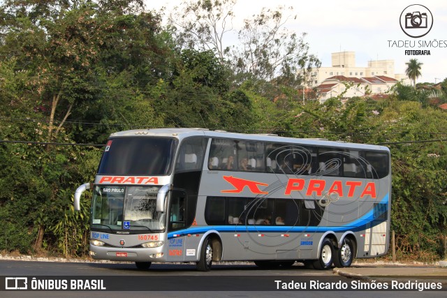 Expresso de Prata 160745 na cidade de Agudos, São Paulo, Brasil, por Tadeu Ricardo Simões Rodrigues. Número da foto: #11545178.