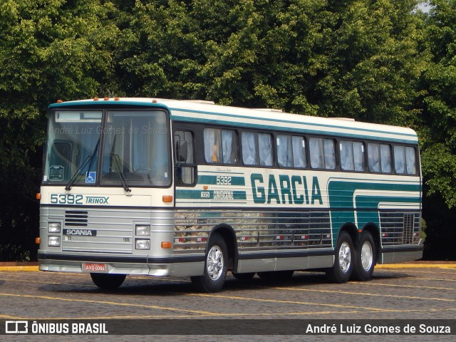 Viação Garcia 5392 na cidade de Londrina, Paraná, Brasil, por André Luiz Gomes de Souza. Número da foto: #11545118.